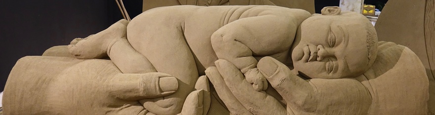 17. The Sand Nativity: ‘Care, Hope and Love’