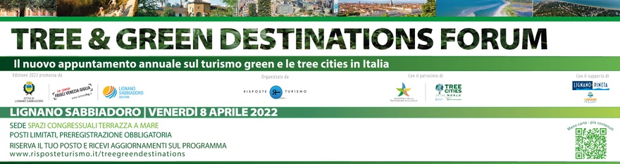 SAVE THE DATE: Tree&Green Destinations Forum