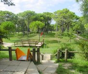 Area giochi al Parco Hemingway a Lignano 