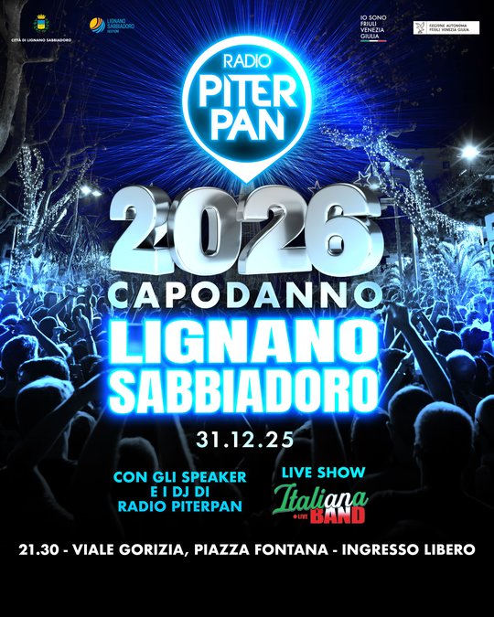 Capodanno 2026 con Radio PiterPan