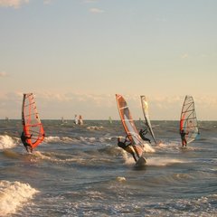 Windsurfing a Lignano
