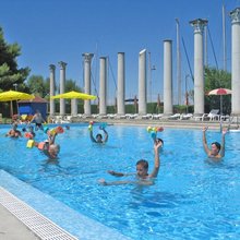 Water Aerobics at Sporting Club in Lignano