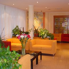 Lobby des Hotels Conca Verde in Lignano