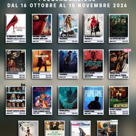 Programmazione Cinecity Ottobre-Novembre 2026
