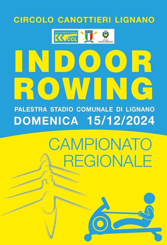 Campionato Regionale Indoor Rowing Lignano