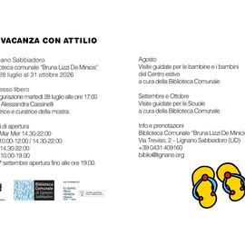Cartolina In vacanza con Attilio