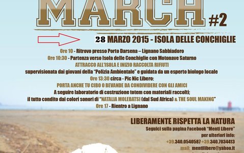Cleanin' March in Lignano Sabbiadoro