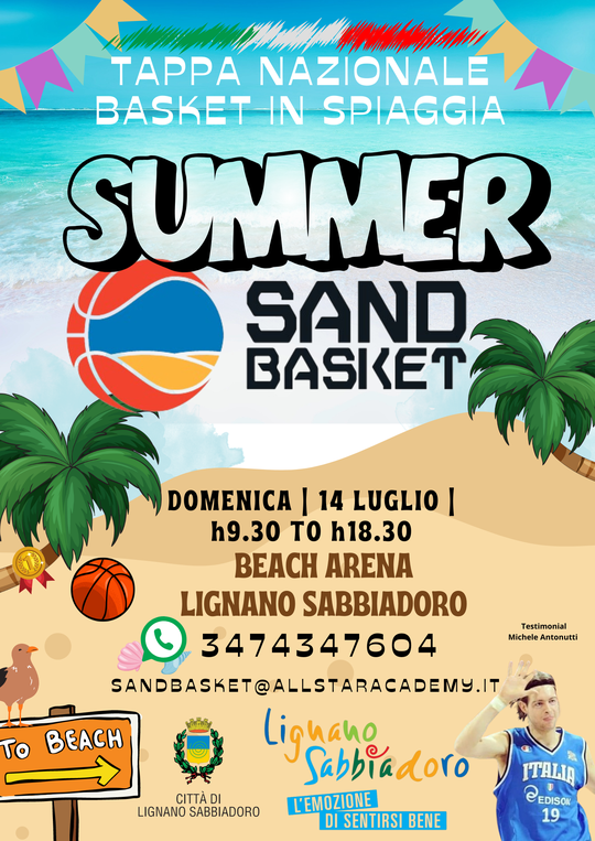 Sand Basket Lignano Sabbiadoro