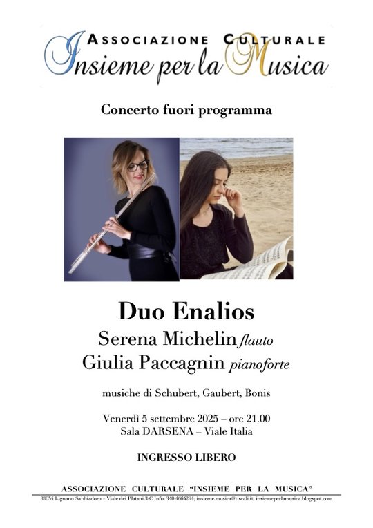 Insieme per la musica - Duo Enalios
