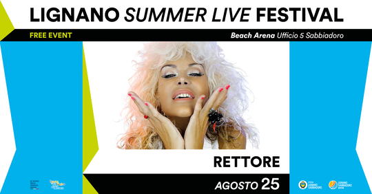 Rettore - Lignano Summer Live Festival