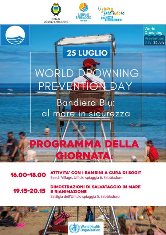 Locandina giornata sicurezza in mare