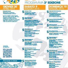 Programma Festa dello sport Lignano 