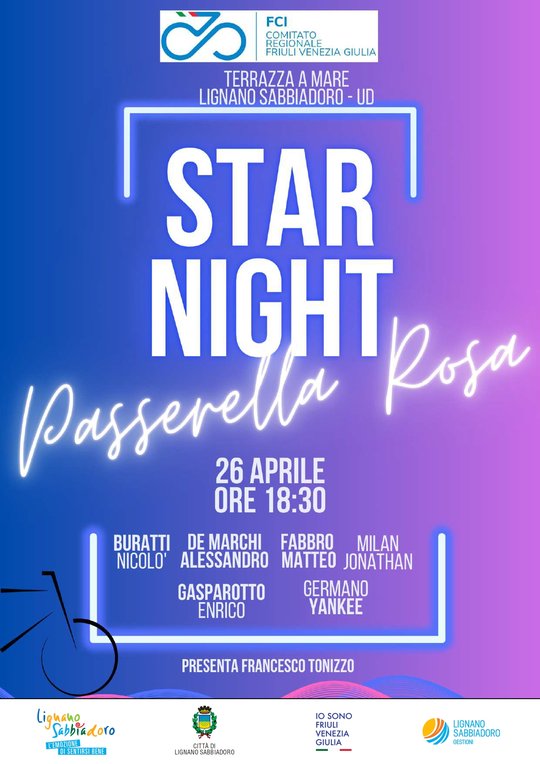 Star Night - Passerella Rosa