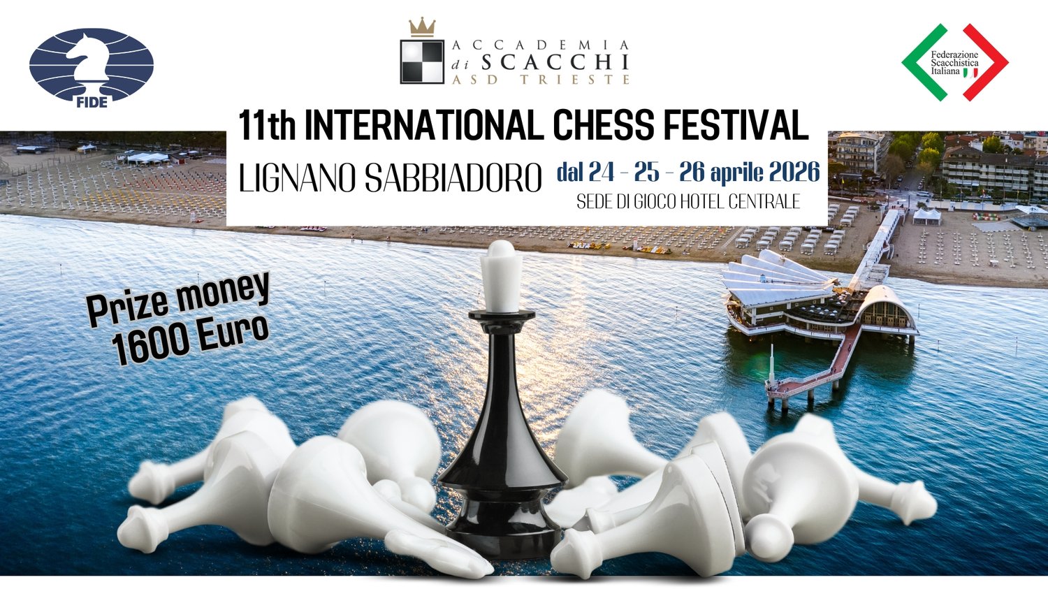 11° Festival Internazionale di Scacchi – Lignano Sabbiadoro