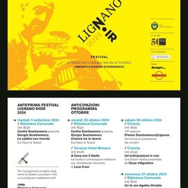 Lignano Noir 2024_programma