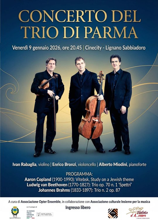 Trio di Parma in Concerto a Lignano