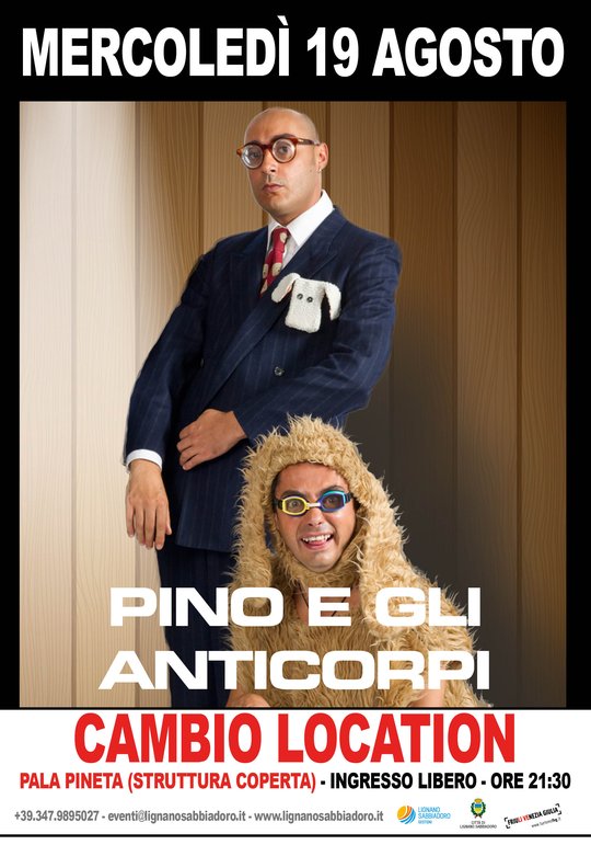 Pino e gli Anticorpi a Lignano