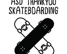 The logo of ASD Thankyouskateboarding