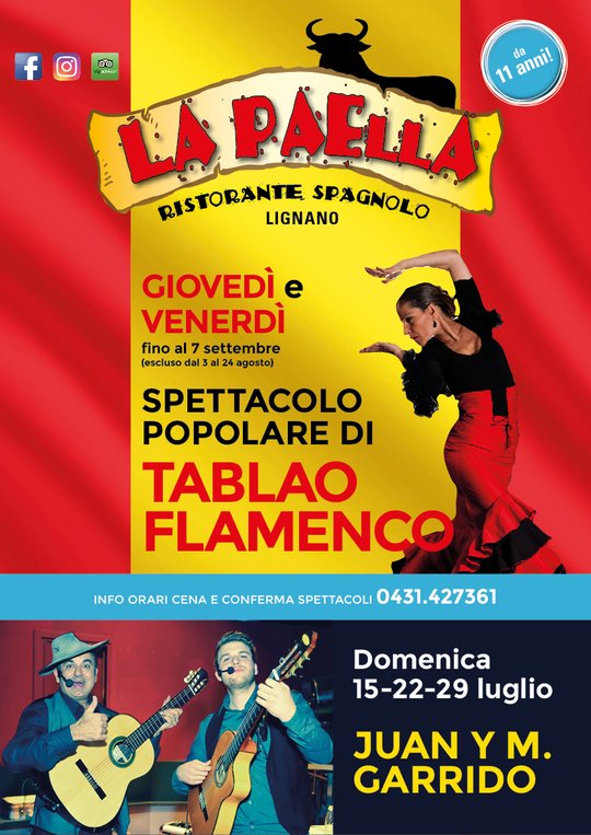 La Paella - Spettacolo di Flamenco 