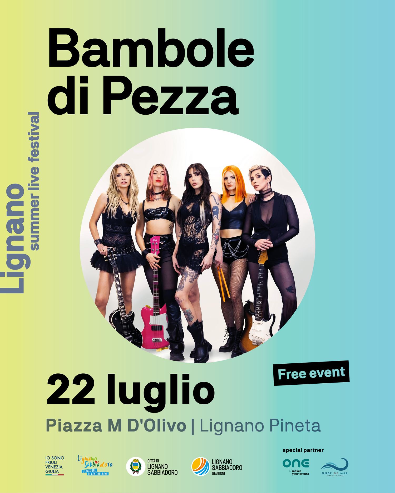 Bambole di pezza - 22 luglio - Piazza M. D'Olivo