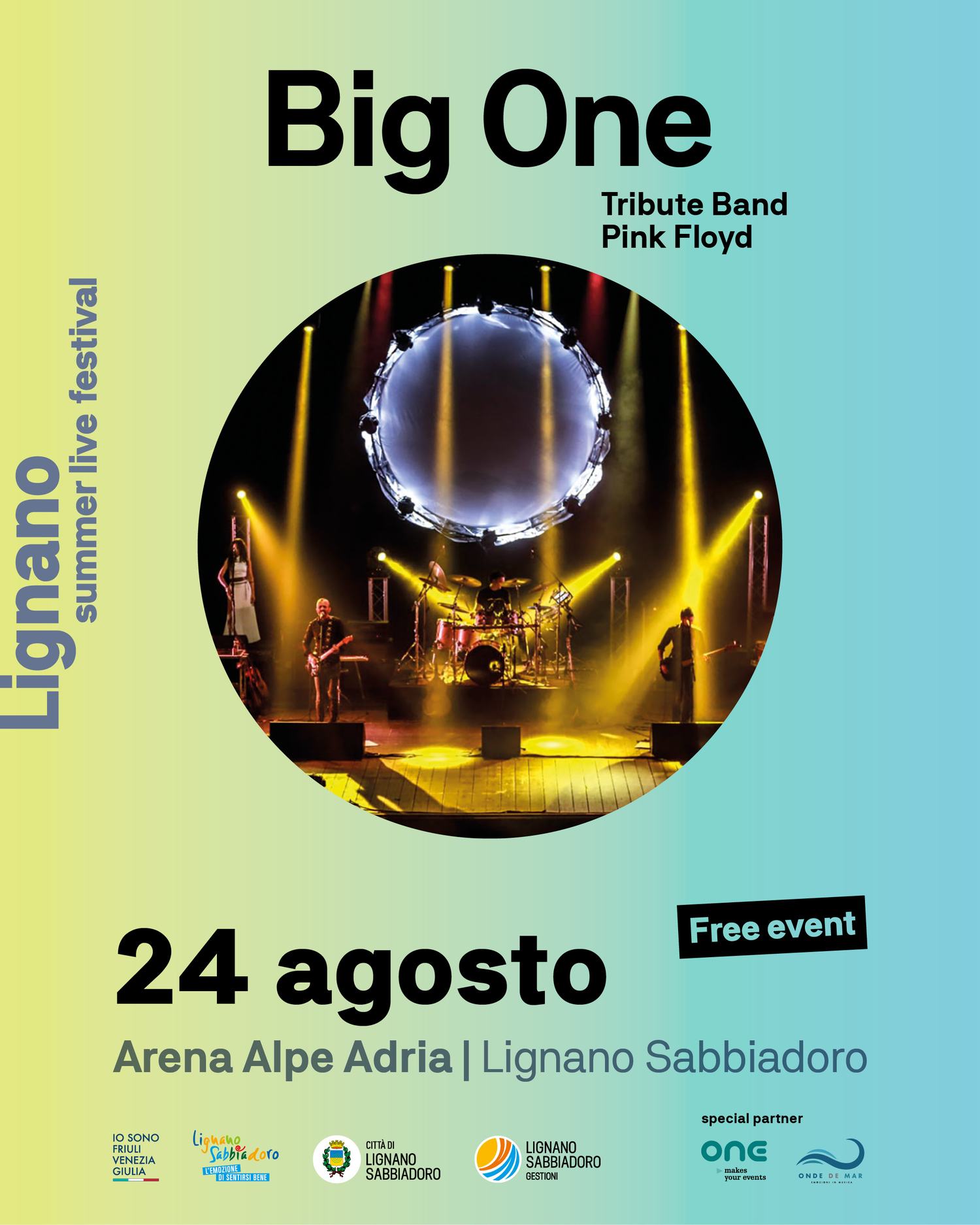 Big One - 24 agosto - Arena Alpe Adria