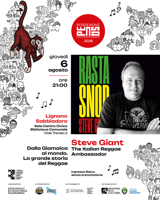 Dalla Giamaica al mondo. La storia del Reggae con Steve Giant