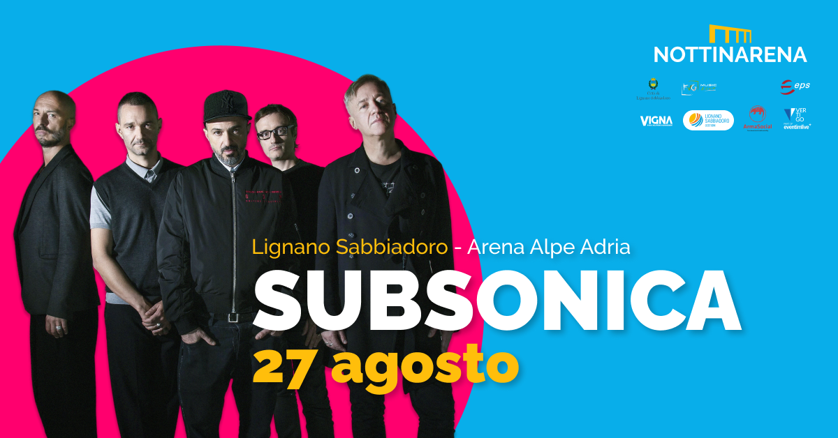 Subsonica tickets and upcoming events