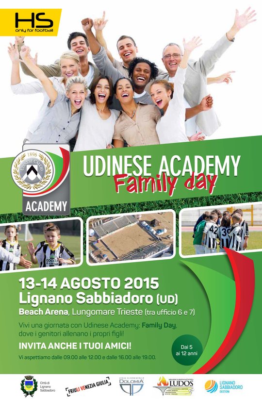 Udinese Academy Family Day a Lignano Sabbiadoro