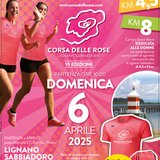 Volantino Corsa delle Rose 2025