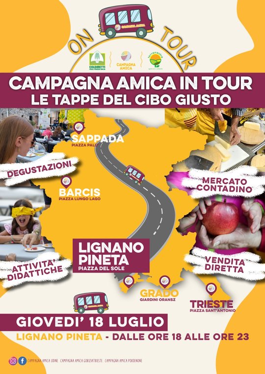 Campagna amica in tour