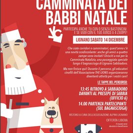 Camminata dei babbi natale 24