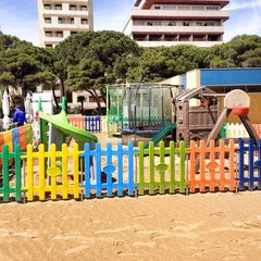 Spielbereich im Strandbad Lido del Sole 