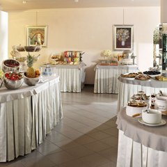 Hotel Atlantic Breakfast room in Lignano