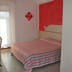 Ein Doppelzimmer des Hotels Bologna