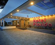 Ingresso Hotel Florida a Lignano
