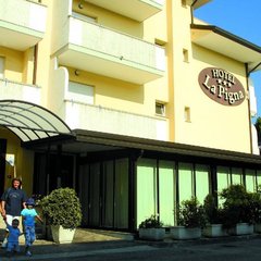 Das Hotel La Pigna von außen