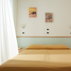 Hotel Pelikan - camera matrimoniale fronte mare