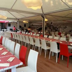 Großer Tisch BBQ in Lignano