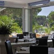 Speisesaal des Hotels delle Nazioni in Lignano