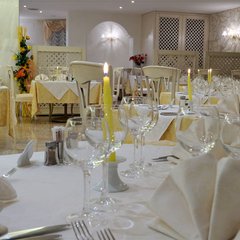 Speisesaal des Hotels Astoria in Lignano