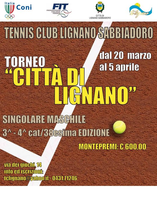 Torneo di Tennis "Città di Lignano"