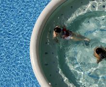 Piscina Hotel Croce di Malta a Lignano