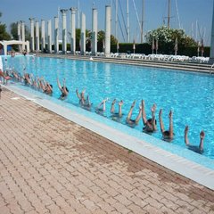 Pool im Sporting Club in Lignano