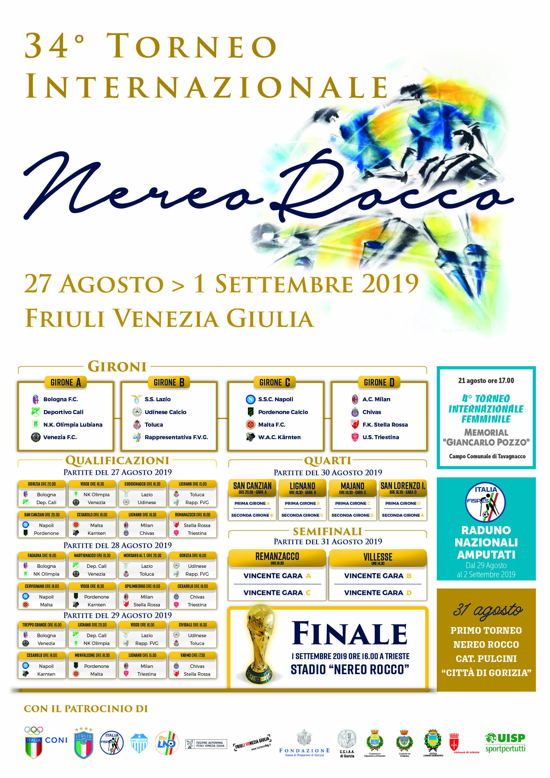 34° Torneo Internazionale Nereo Rocco Lignano Sabbiadoro