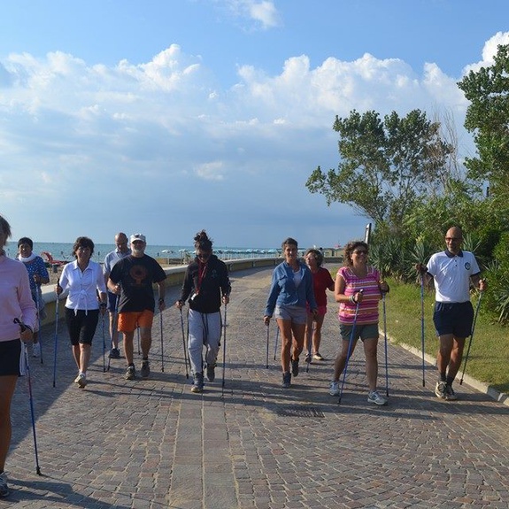 Nordic Walking on the waterfront