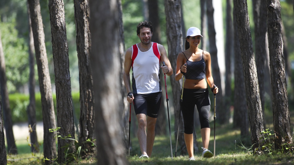 Nordic Walking in Lignano pine forest