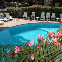 La piscina dell'hotel Alisei