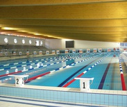 Das Olympiaschwimmbad in Lignano