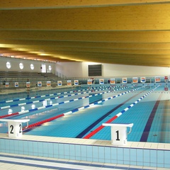 Das Olympiaschwimmbad in Lignano