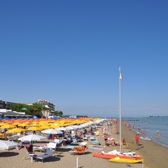 Strand in Lignano Sabbiadoro 